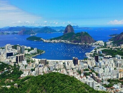 Una vista panorámica de Río de Janeiro, que simboliza la voz de las naciones en desarrollo en la diplomacia internacional