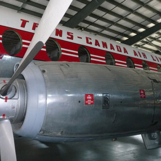 Rolls-Royce “Dart 535”. Courtesy of British Columbia Aviation Museum