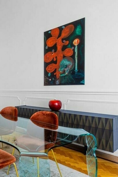 Danilo Stojanović, Mourning the Red Cactus at Andrea Festa Fine Art © Andrea Festa Fine Art / All Rights Reserved