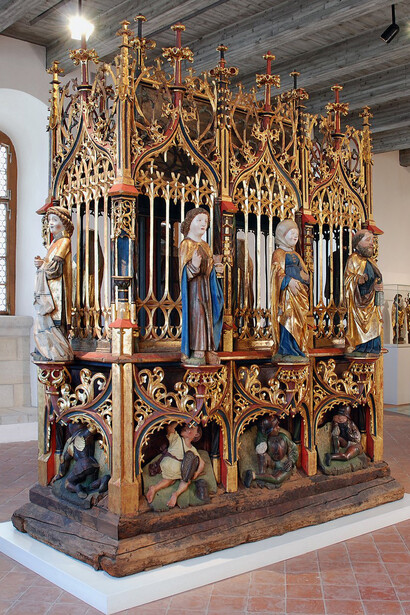 Holy Sepulchre from the St. Jacob's church, Chemnitz, around 1480/1520. Courtesy of Albertinum Museum
