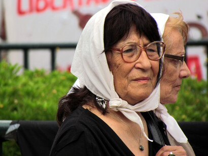Manifestazione delle Madri di Plaza de Mayo, Buenos Aires, Argentina nel 2010