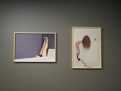 Xeniya Brik, Timeless, exhibition view. Courtesy of Galeria Labirynt