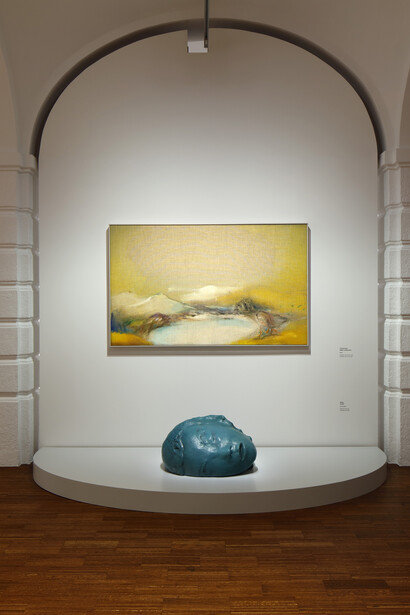 Leiko Ikemura, Motherscape, exhibition view. Courtesy of Albertina Museum