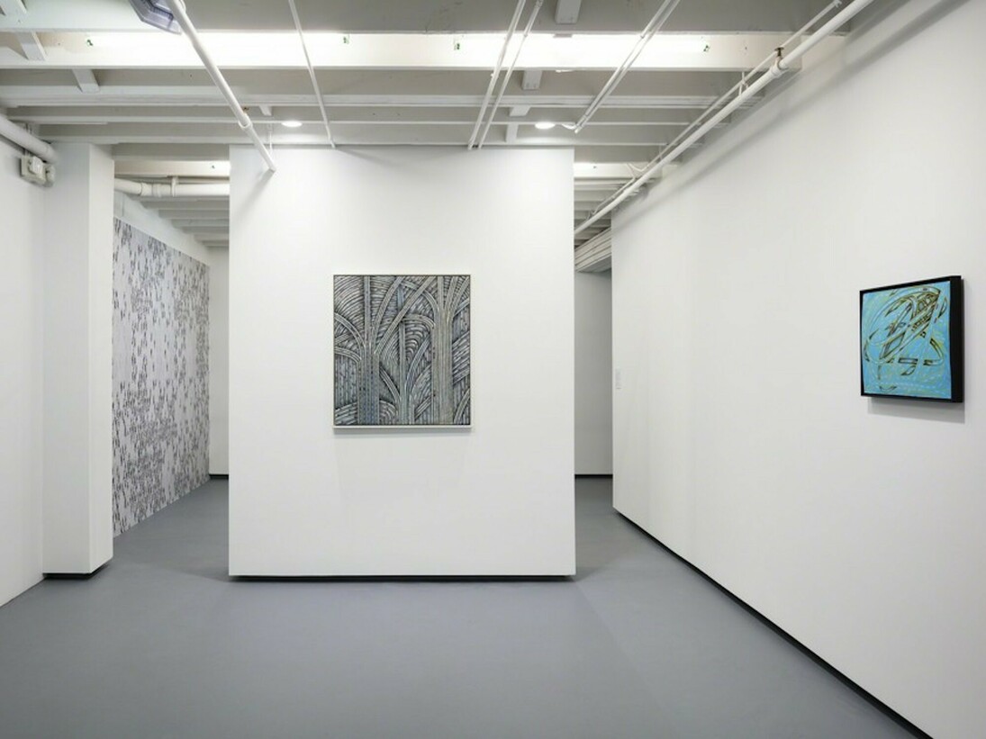 Thomas Bayrle, Exhibition view. Courtesy of The Institute of Contemporary Art