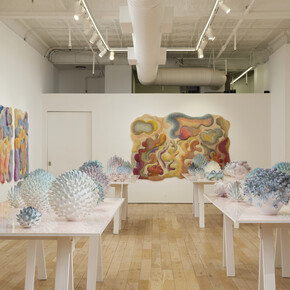 Camilla Iliefski, Shimmering real: perception and the spaces between, exhibition view. Courtesy of HB381 Gallery