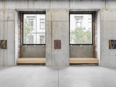 Clinton King, Participation mystique, exhibition view. Courtesy of Stems Gallery