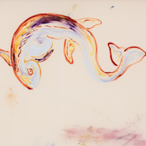 Anna Zacharoff, Lady In Whatever, 2014, oil and pigment on canvas, 165 x 155 cm, 65 x 61 1/8 ins, Courtesy Vilma Gold, London