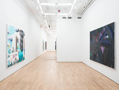 Jordan Kasey, I can hear the grass grow, exhibition view. Courtesy of Nicelle Beauchene Gallery