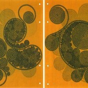 Atsuo Ogawa, Guess, 2005, cm 118x88 each, magic marker, paper, wax, acrylic.