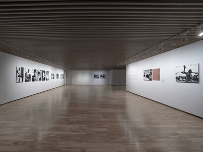Light within ink: portraits of Wu Guanzhong through Chua Soo Bin’s lens, exhibition view. Courtesy of Long Museum