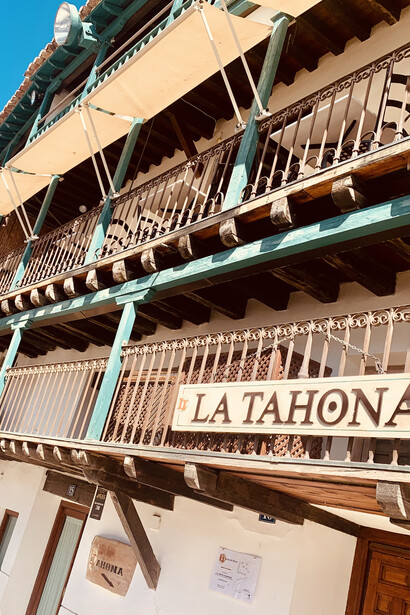La Plaza Mayor de Chichón, Madrid, España