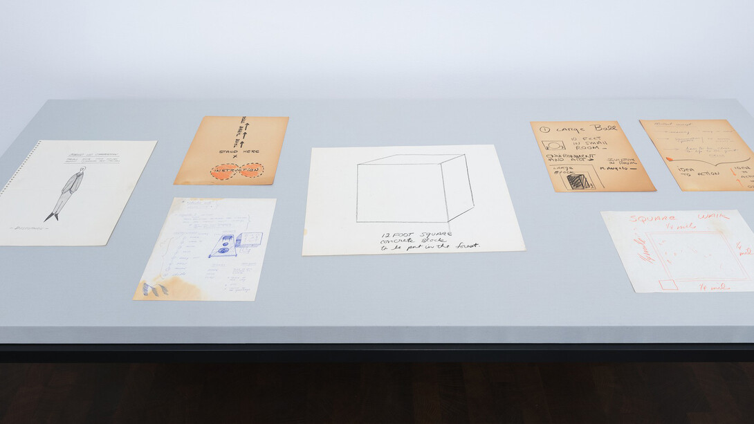 Idea to Action to Object. Courtesy of Gagosian
