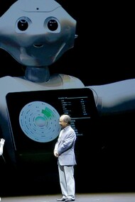 Pepper, the humanoid robot from SoftBank Robotics