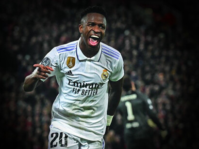 Vinicius. Du propre avis de son entraîneur, le Real Madrid tient en Vinicius Jr une arme de destruction massive sous-cotée mais diablement efficace © AFP