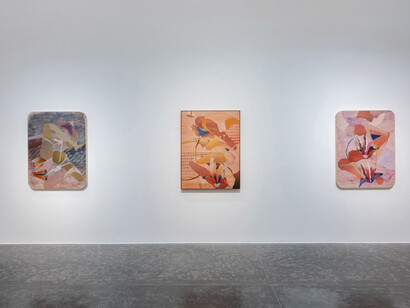 Maryam Hoseini, Swells, exhibition view. Courtesy of Green Art Gallery