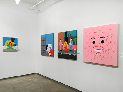 Joan Cornellà, Exhibition view. Courtesy of Josee Bienvenu Gallery
