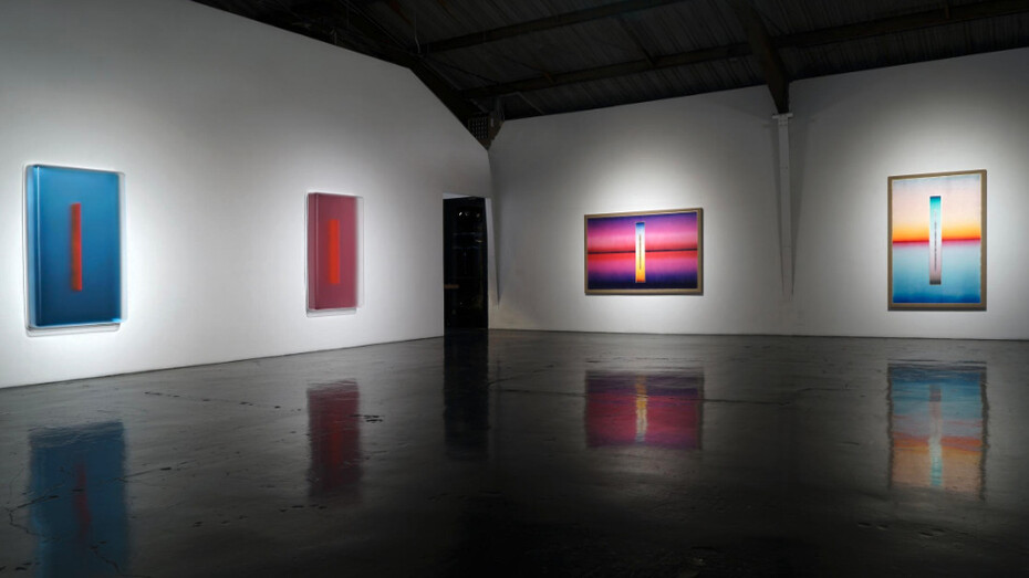 Casper Brindle, installation view. Courtesy of William Turner Gallery