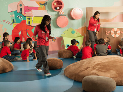 Sala Infantil. Courtesy of Parque Explora
