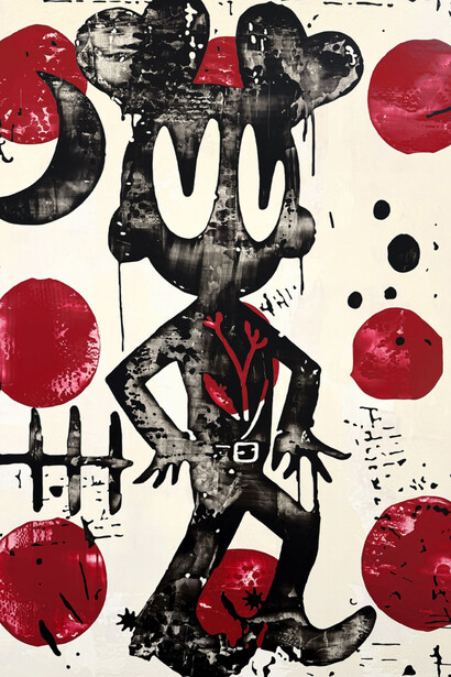Sandro Gebert, I shoot from the hip. Courtesy of Gebert Contemporary