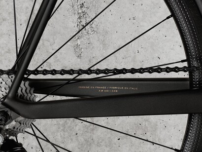 La cadena de una bicicleta