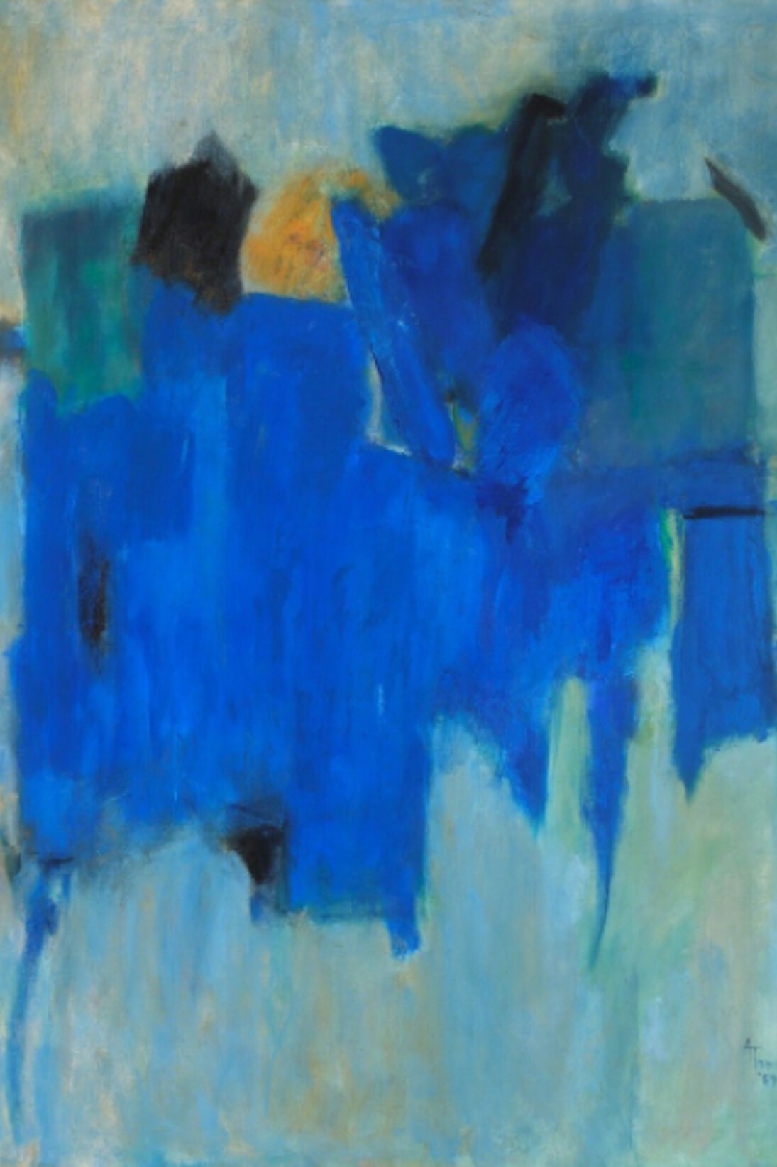 Alma Thomas, Milky Way, 1959. Courtesy of Hemphill Fine Arts