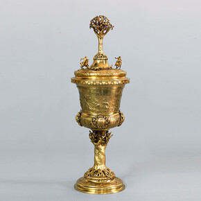 Jagdpokal des Kurprinzen Friedrich, August von Sachsen, Dresden, um 1720. Courtesy of Germanisches Nationalmuseum
