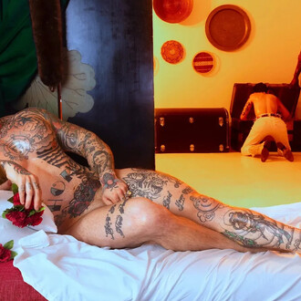 Omar Soto, Venus of Urbino (detail), 2024. Courtesy of Lisa Sette Gallery