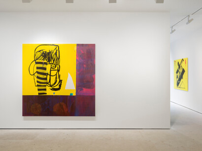 Jannis Varelas, Exhibition view. Courtesy of Maruani Mercier
