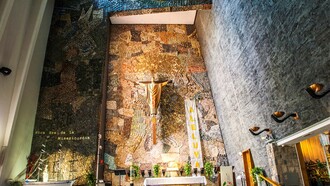 Altar mayor de la Iglesia de San Nicolás del Grao de Gandía, Valencia