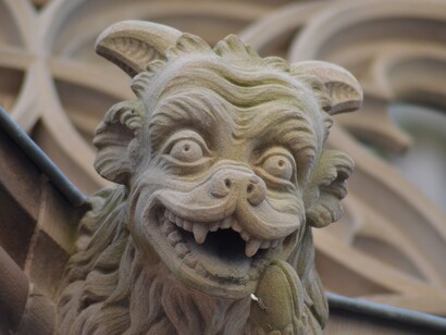 Gárgola de la catedral de Estrasburgo