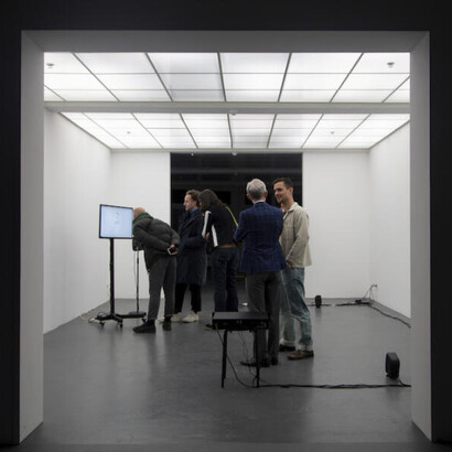 Stefan Karrer, oO., 2020, Ausstellungsansicht Kunsthaus Baselland 2020. Foto: Gina Folly