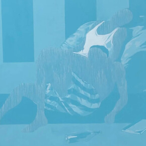 Ameh Egwuh, Misery needs company (detail), 2022. Courtesy of Rele Gallery