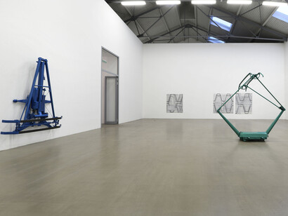 Carsten Sievers und selbst und trifft und selbst Exhibition view, 2019 Galerie EIGEN + ART Leipzig Photo: Uwe Walter, Berlin