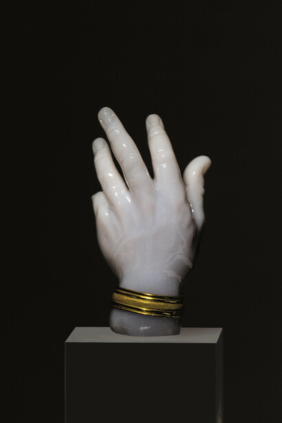Splendida minima - Mano in calcedonio
