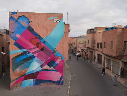 MadC mural Marrakesh - Photo © Ian Cox 2016