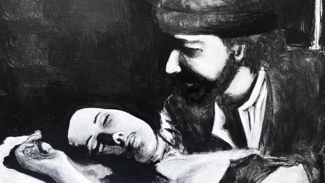 'Babilonia', pintura de Rodrigo Gonçalves