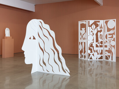 Carolyn Salas, Night vision, exhibition view. Courtesy of The Hole