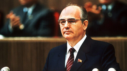 Mijaíl Serguéyevich Gorbachov (1931-2022) último jefe de Estado de la URSS y Nobel de la Paz en 1990