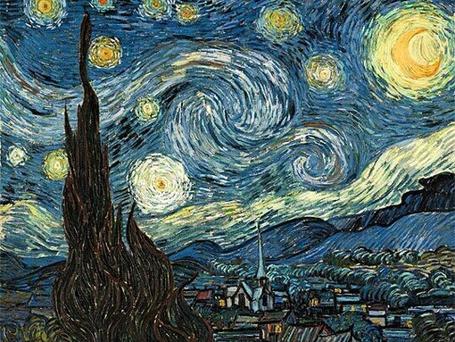 «La noche estrellada» (1889), Vincent van Gogh