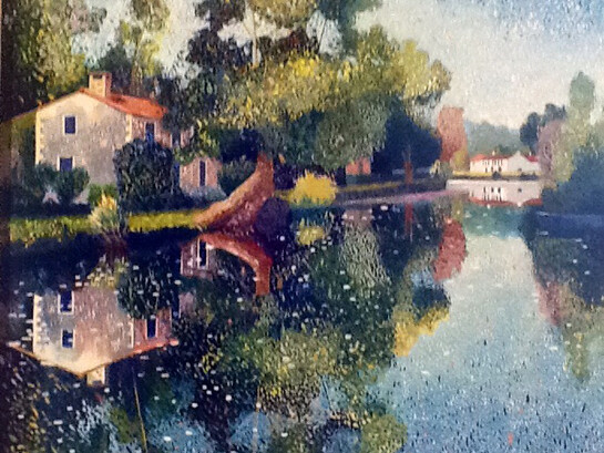 Victor Richardson, The Watermans House, Giclee Print on German Etching Paper, 19 x 28 inches