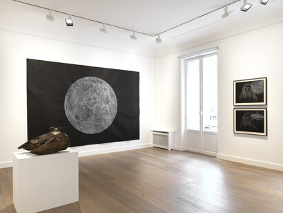 Kiki Smith, Flight, vue de l'exposition. Avec l'aimable autorisation de la Galerie Lelong