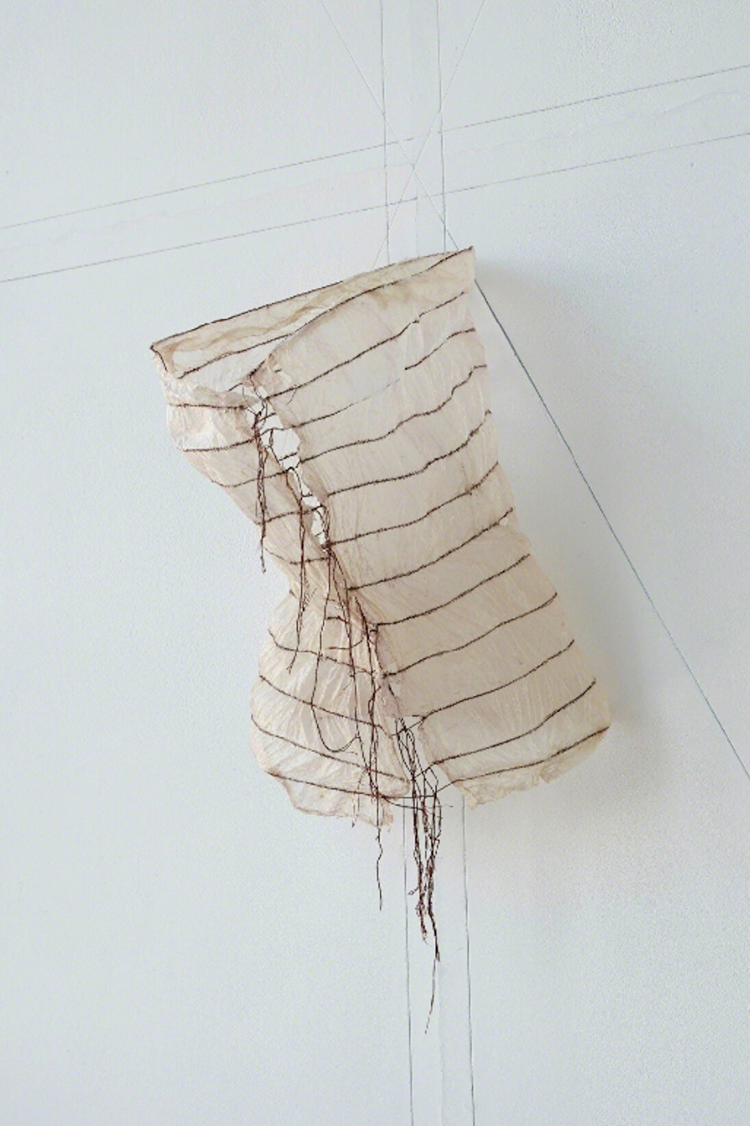 Jessica Lynn Schlobohm, inner stripes (female bodice), 2016. Courtesy of Charlie Smith London