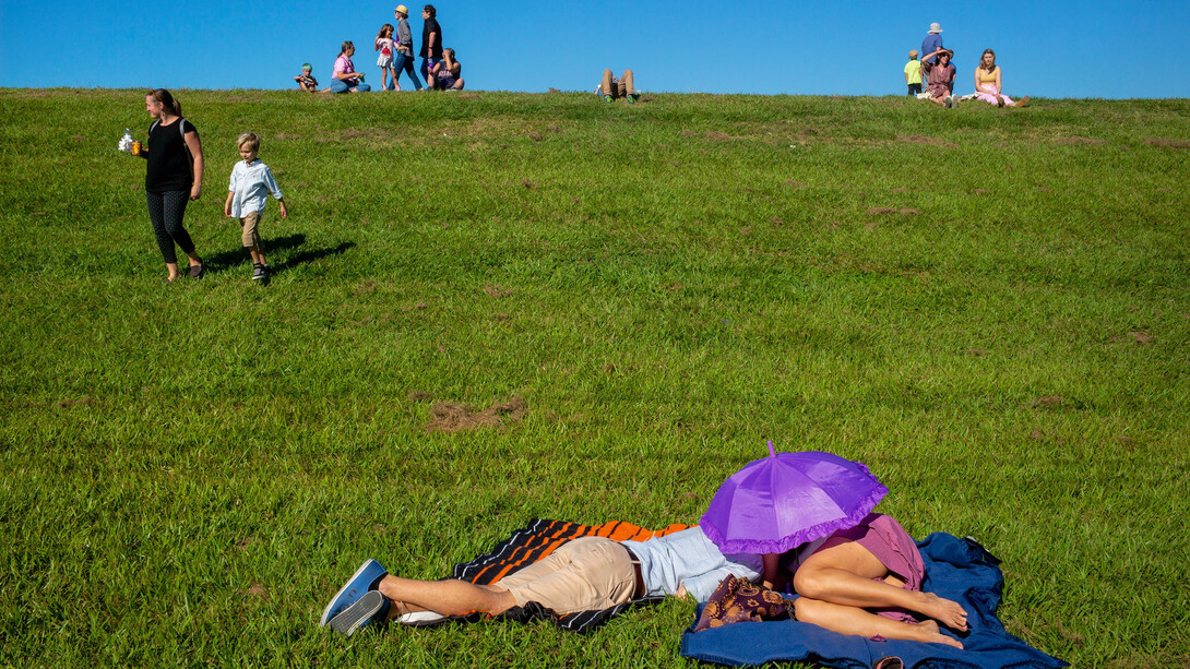 Alex Webb, New Orleans, LA, 2018. Courtesy of Stephen Daiter Gallery