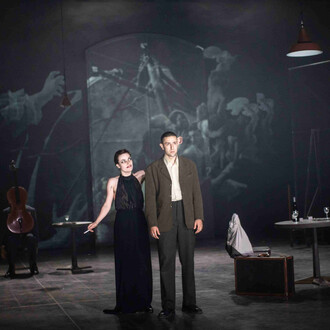 The aesthetics of resistance, view of the performance. Courtesy of Théâtre de l'Odéon