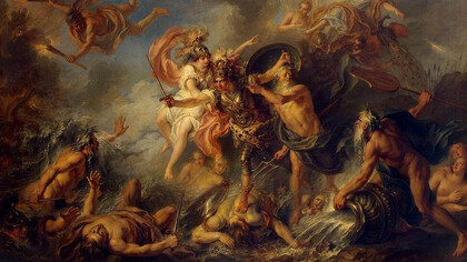 Charles-Antoine Coypel, L'ira funesta del Pelide Achille