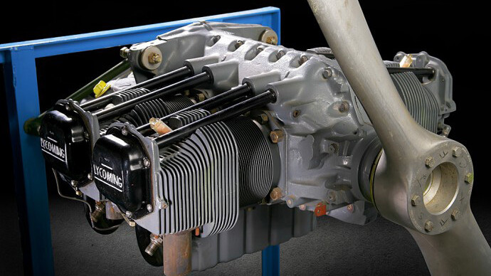 Lycoming IO 360 A 1B. Courtesy of British Columbia Aviation Museum