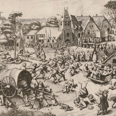 Pieter Bruegel el Viejo, The Kermis of Saint George, c. 1559