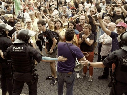 Miembros de los CDR el pasado 16 de septiembre