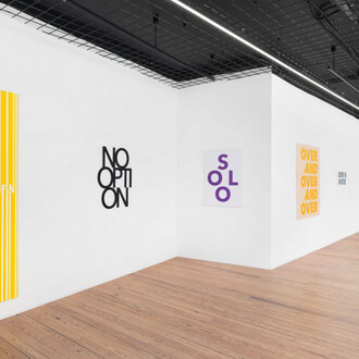 Christian Robert-Tissot, Infini, exhibition view. Courtesy of Galerie Lange + Pult