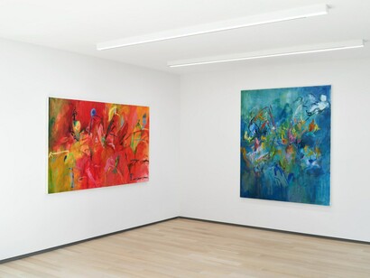 Lindsay Adams, Keep your wonder moving, exhibition view. Courtesy of Sean Kelly